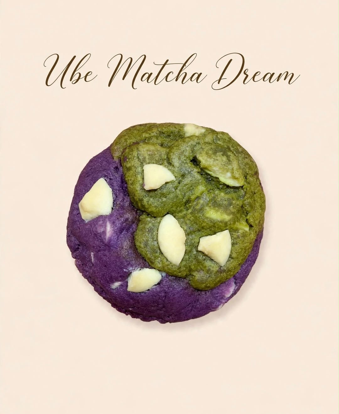 Ube Matcha Dream cookie by Soft Bakes by KC